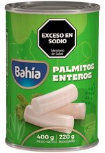 PALMITOS ENTEROS BAHIA 400 GR