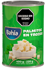 BAHIA PALMITOS EN TROZO BAHIA X 400 GR