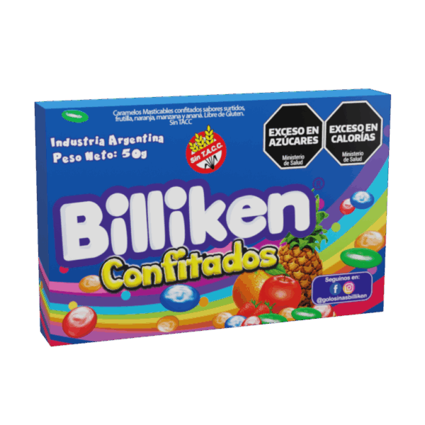 CAR BILLIKEN CONF FRUTAL X12 X50GS