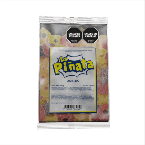 GOMAS PIÑATA ANILLOS X700GS