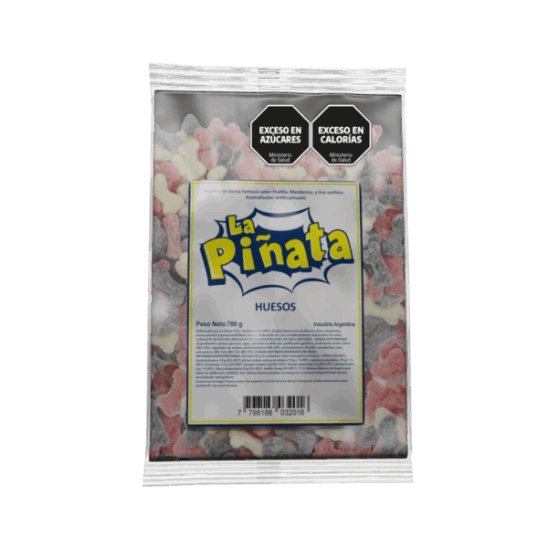 GOMAS PIÑATA HUESOS X700GS
