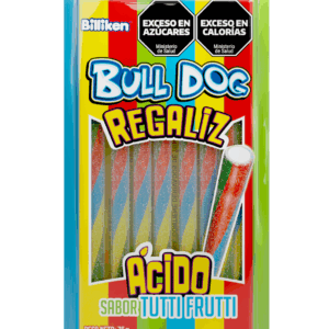REGALIZ BULLGOG TUTTIFRUT X12 X75GS