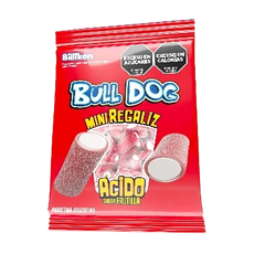 REGALIZ BULLDOG MINI FRUTILL X6 X125G