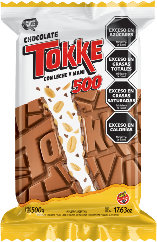 GEOR TOKKE LECHE Y MANI X500G