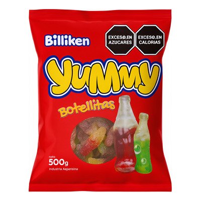 YUMMY BOTELLITAS X500GS