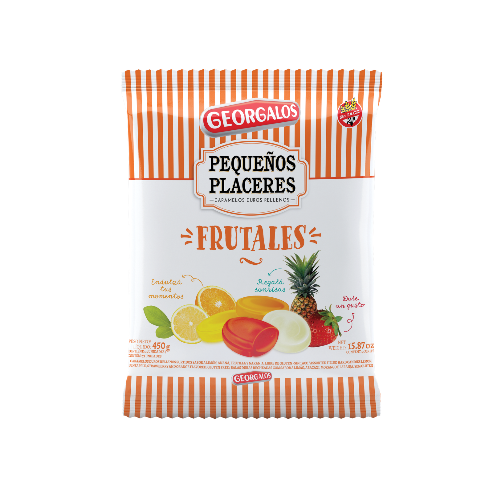 GEOR CAR PEQ PLACERES FRUT X450G