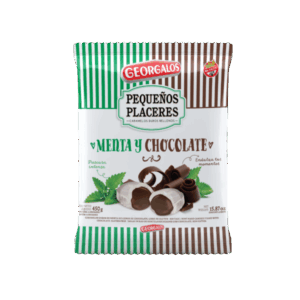 GEOR CAR PEQ PLACERES MENTA R/CHOC X450