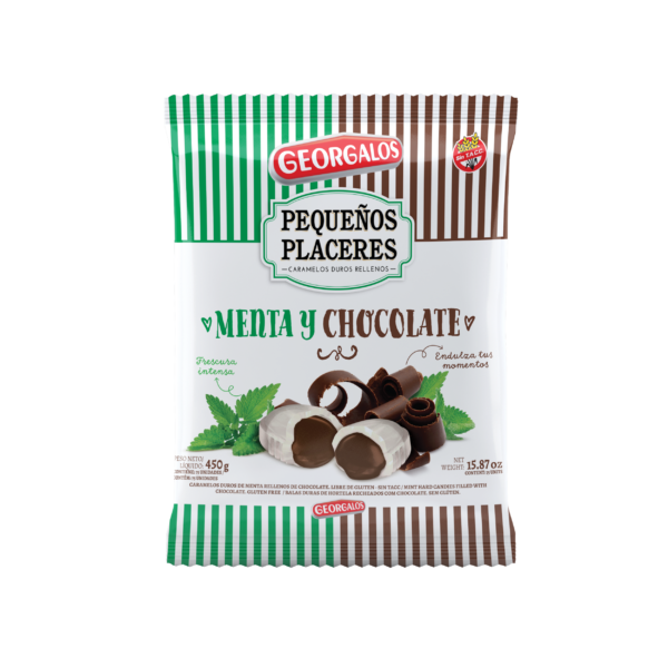 GEOR CAR PEQ PLACERES MENTA R/CHOC X450