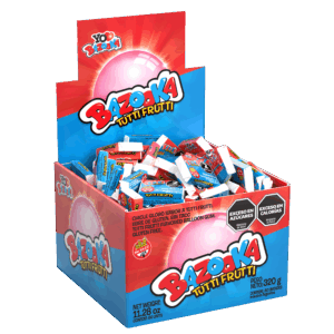 GEOR CH BAZOOKA TUTTI FRUTTI 18X4G