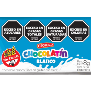 GEOR CHOCOLATIN BLANCO 40X8G