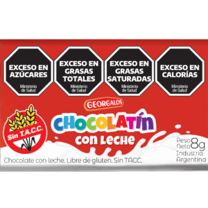 GEOR CHOCOLATIN C/LECHE 40X8G