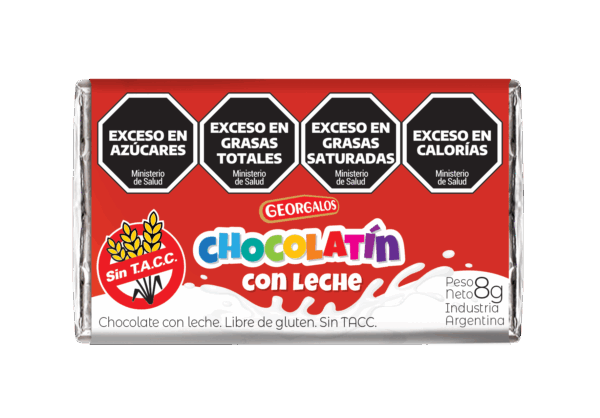 GEOR CHOCOLATIN C/LECHE 40X8G