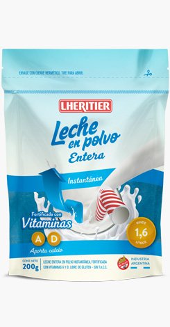 LHE LECHE EN POLVO X 200GR