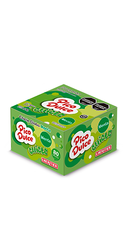 LHE CHICLE PICO DULCE MENTA CON TATOO