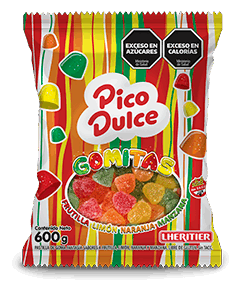 LHE GOMITAS PICO DULCE X 600 GT