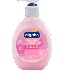 ALG. JABON LIQ FLOWER MIX X300