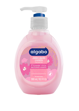 ALG. JABON LIQ FLOWER MIX X300