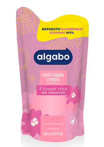 ALG.JABON LIQ FLOWER MIX DPX300