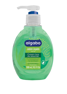 ALG. JABON LIQ GREEN TEA X300