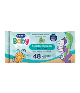 ALG. BABY TOALLITAS HUM X48UNID