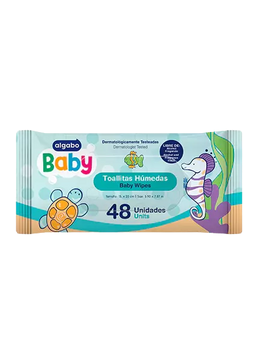 ALG. BABY TOALLITAS HUM X48UNID