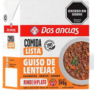 DA GUISO LENTEJAS X390GS