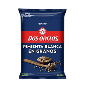 DA ESP. PIMIENTA BLANCA GRANO X 50 GR