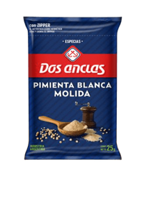 DA ESP. PIMIENTA BLANCA MOLIDA X 25 GR