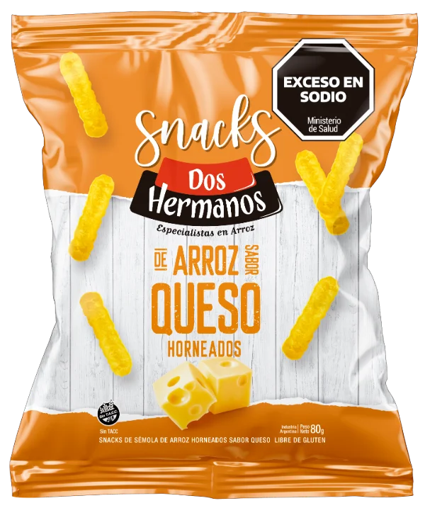 DH SNACKS QUESO X 80 GR