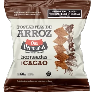TOSTADA CHOCOLATE 60G X16