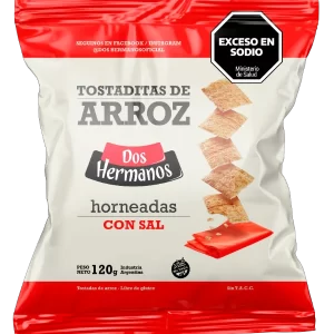 DH TOSTADAS DE ARROZ SALADAS X 120 GR