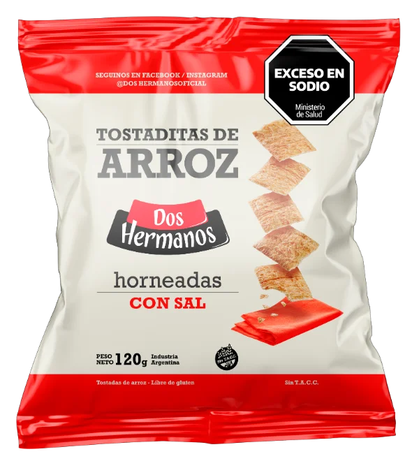 DH TOSTADAS DE ARROZ SALADAS X 120 GR