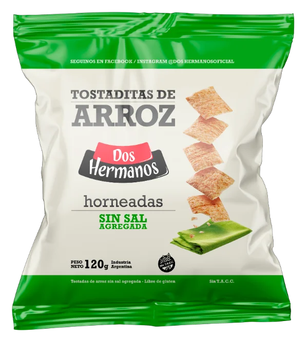 DH TOSTADAS DE ARROZ SIN SAL X 120 GR