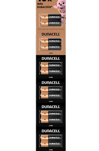 DURACELLPILA AA 1X6 TIRA