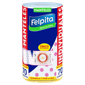PA MANTELES IND. FELPITA X 70 P