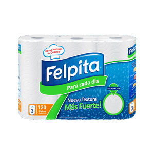PA ROLLO COCINA FELPITA X 3 UN