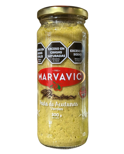 MV PASTA DE ACEITUNA VERDE X 330