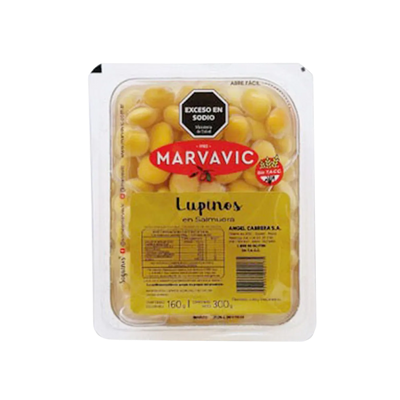 MV LUPINOS EN SALMUERA X 300 GR