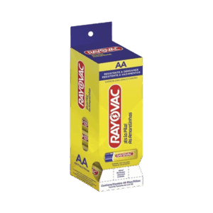 CH PILA RAYOVAC AA TUBO X4