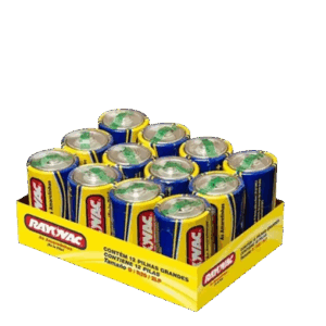 CH PILA RAYOVAC D BP12
