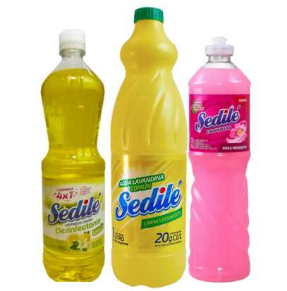 SEDILÉ PACKX3 (LAV-LIMP-DETERG)