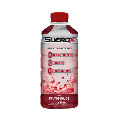 SUEROX PACK FRUTOS ROJOS X630ML