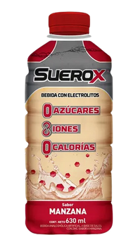 SUEROX PACK MANZANA X630ML