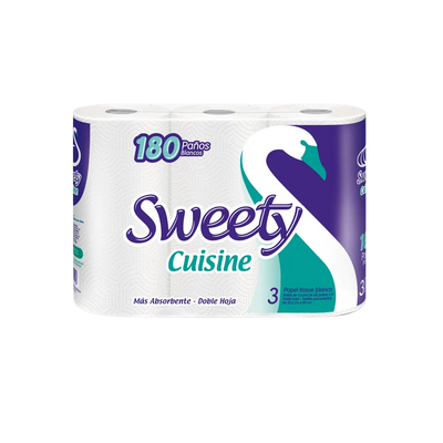 PA ROLLO CO SWEETY X 3 BLA 60 P
