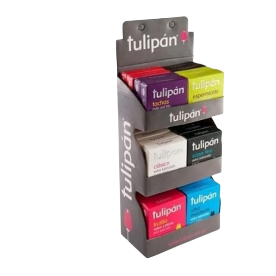 TULIPAN DISP. SURTIDO X 24U+2 REGALO